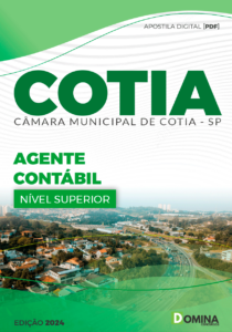 Apostila Agente Contábil Câmara Cotia SP 2024