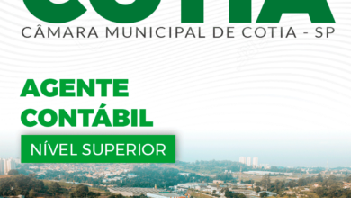 Apostila Agente Contábil Câmara Cotia SP 2024