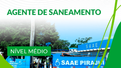 Apostila Agente de Saneamento SAAE Pirajuí SP 2024