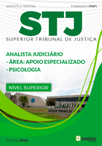 Apostila Analista Judiciário Psicologia STJ 2024