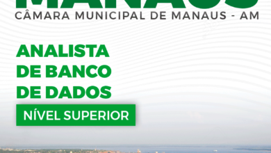 Apostila Analista de Banco de Dados Câmara Manaus AM 2024