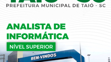 Apostila Analista de Informática Taió SC 2024