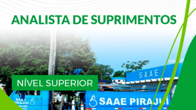 Apostila Analista de Suprimentos SAAE Pirajuí SP 2024