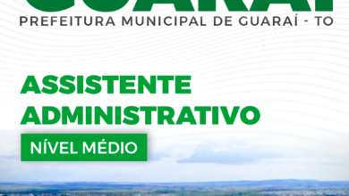 Apostila Assistente Administrativo Guaraí TO 2024