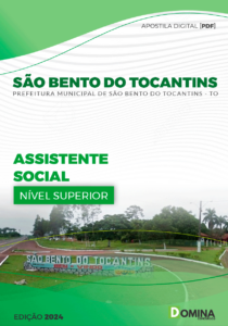 Apostila Assistente Social São Bento do Tocantins TO 2024