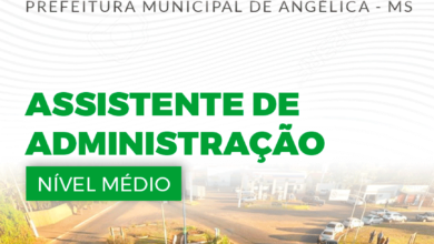 Apostila Assistente de Administração Angélica MS 2024