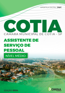 Apostila Assistente de Serviços de Pessoal Câmara Cotia SP 2024