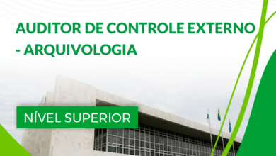 Apostila Auditor Controle Externo Arquivologia TC DF 2024