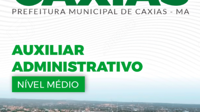 Apostila Auxiliar Administrativo Caxias MA 2024