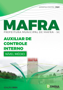 Apostila Auxiliar de Controle Interno Mafra SC 2024