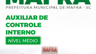 Apostila Auxiliar de Controle Interno Mafra SC 2024