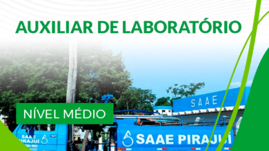 Apostila Auxiliar de Laboratório SAAE Pirajuí SP 2024