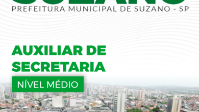 Apostila Auxiliar de Secretaria Suzano SP 2024