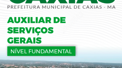 Apostila Auxiliar de Serviços Gerais Caxias MA 2024