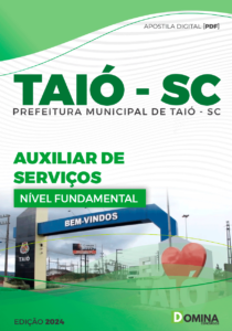 Apostila Auxiliar de Serviços Taió SC 2024