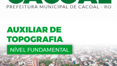 Apostila Auxiliar de Topografia Cacoal RO 2024