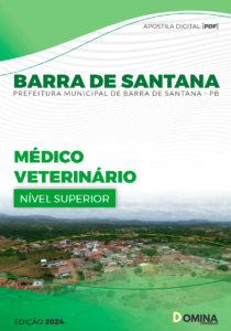 Apostila Barra De Santana PB 2024 Médico Veterinário