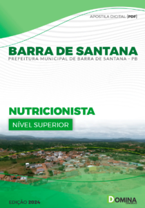 Apostila Barra De Santana PB 2024 Nutricionista