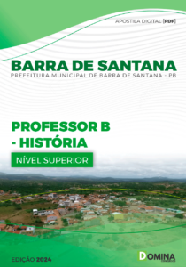 Apostila Barra De Santana PB 2024 Professor De História