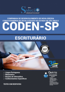 Apostila CODEN-SP – Escriturário