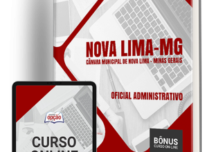 Apostila Câmara de Nova Lima – MG 2024 – Oficial Administrativo