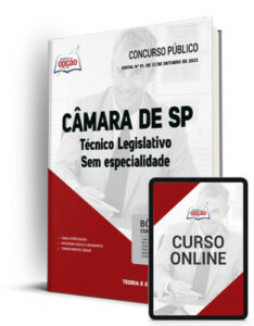 Apostila Câmara de SP – Técnico Legislativo – Sem Especialidade