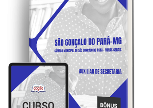 Apostila Câmara de São Gonçalo do Pará – MG 2024 – Auxiliar de Secretaria