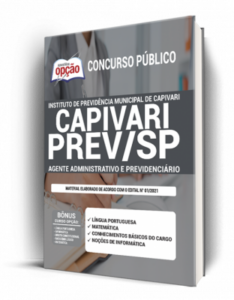 Apostila Capivari Prev – SP – Agente Administrativo e Previdênciário