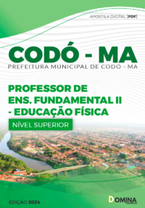 Apostila Codó MA 2024 Professor De Educação Física