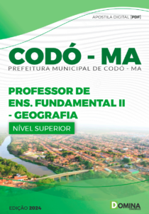 Apostila Codó MA 2024 Professor De Geografia