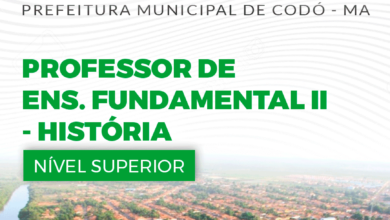 Apostila Codó MA 2024 Professor De História