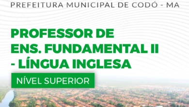 Apostila Codó MA 2024 Professor De Língua Inglesa