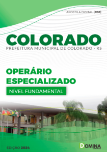 Apostila Colorado RS 2024 Operário Especializado