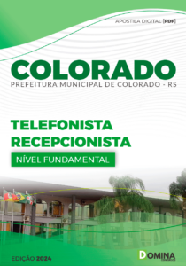 Apostila Colorado RS 2024 Telefonista Recepcionista