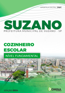 Apostila Cozinheiro Escolar Suzano SP 2024