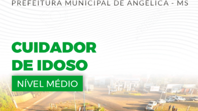 Apostila Cuidador de Idoso Angélica MS 2024