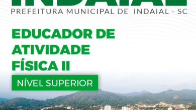 Apostila Educador Físico Indaial SC 2024