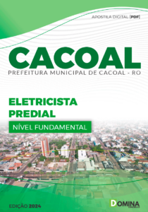 Apostila Eletricista Predial Cacoal RO 2024