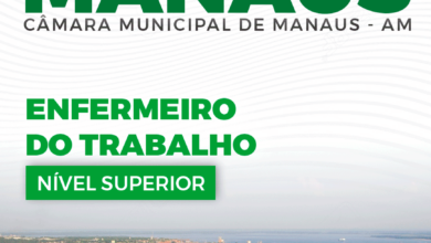 Apostila Enfermeiro do Trabalho Câmara Manaus AM 2024