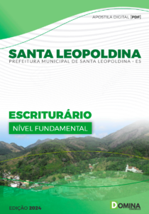 Apostila Escriturário Santa Leopoldina ES 2024