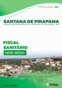 Apostila Fiscal Sanitário Santana de Pirapama MG 2024