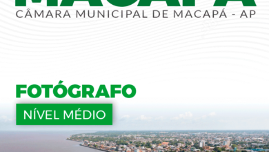 Apostila Fotógrafo Câmara Macapá AP 2024