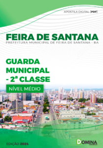 Apostila Guarda Municipal Feira de Santana BA 2024