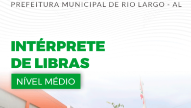 Apostila Intérprete de LIBRAS Rio Largo AL 2024