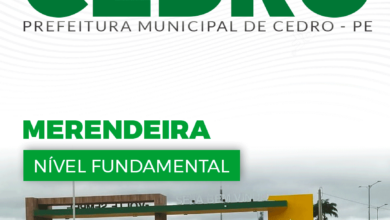 Apostila Merendeira Cedro PE 2024