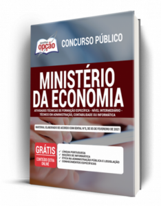 Apostila Ministério da Economia- Atividades Técnicas de Formação Específica – Nível Intermediário – Técnico em Administração, Contabilidade ou Informática