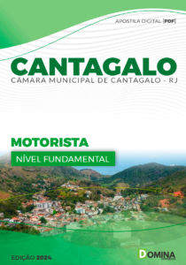 Apostila Motorista Câmara Cantagalo RJ 2024