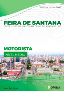 Apostila Motorista Feira de Santana BA 2024