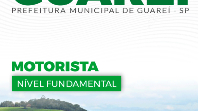 Apostila Motorista Guareí SP 2024