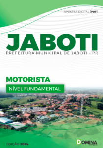 Apostila Motorista Jaboti PR 2024